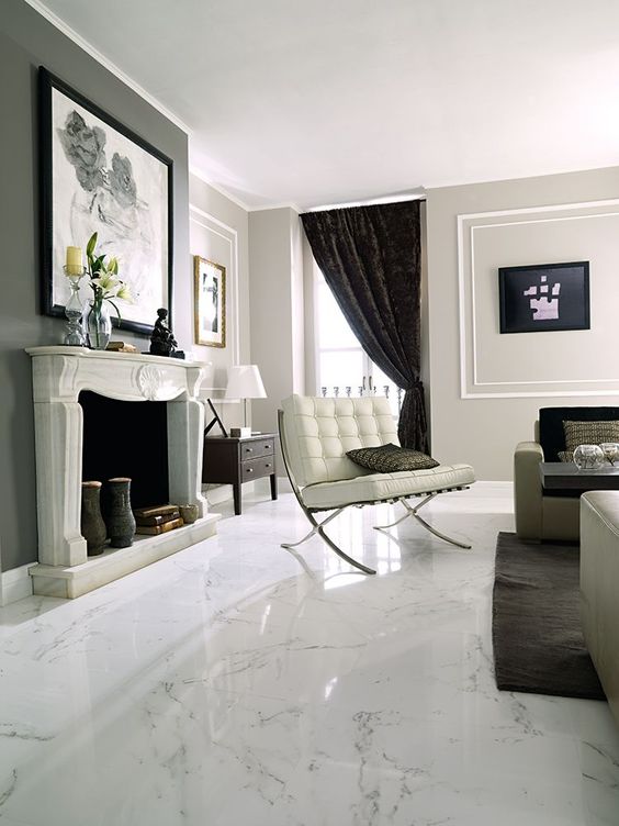 marble for luxurious flooring