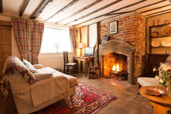 classic British living room