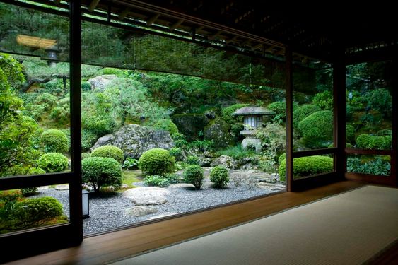 Japanese rock garden