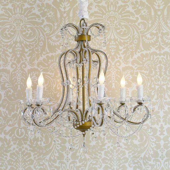 lighting for shabby chic room style