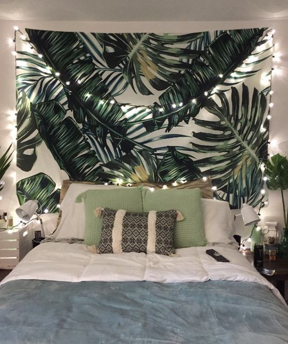 jungle tapestry for tropical bedroom