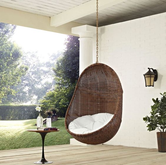 laguna swing chair for patio ideas