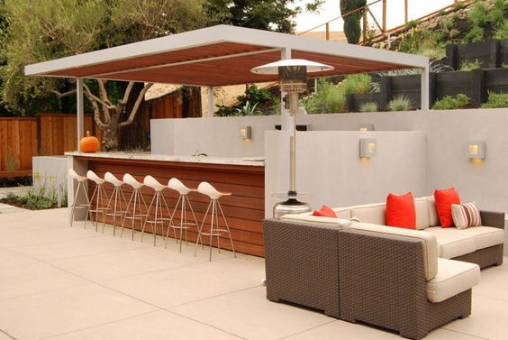 mini bar patio ideas