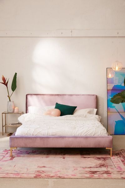 soothing backdrop eclectic bedroom