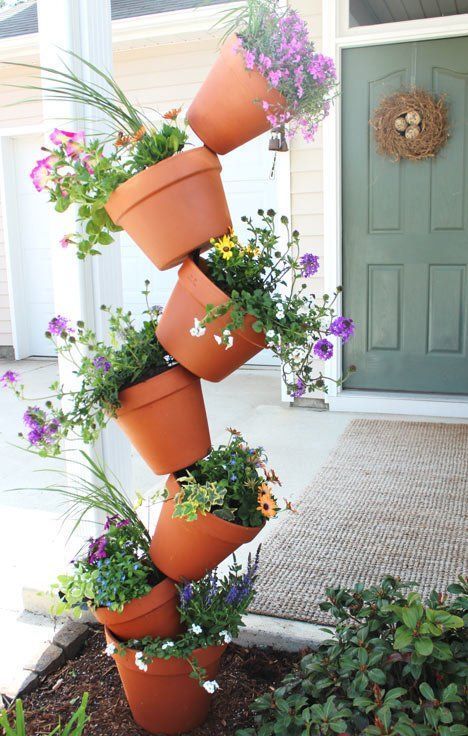 topsy-turvy pots 