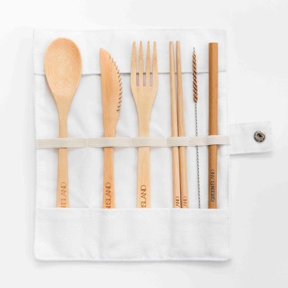 eco-friendly products bamboo cutlery