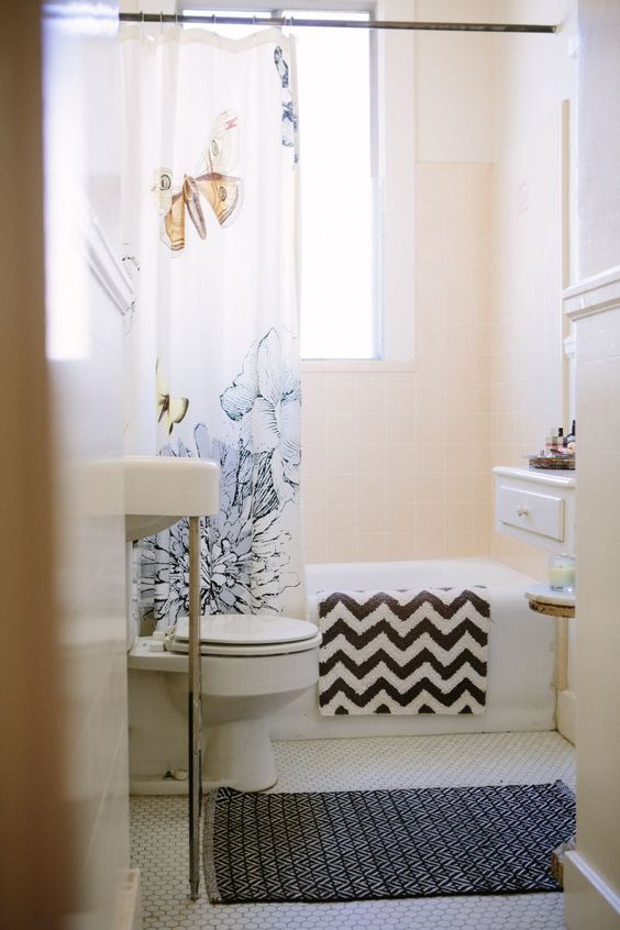 cozy bathroom studio apartment