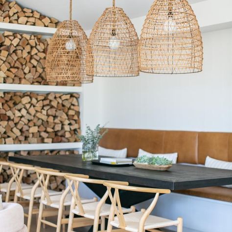 warm dining ambiance in Scandinavian style