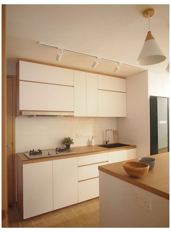 minimalist Japanese kitchen style