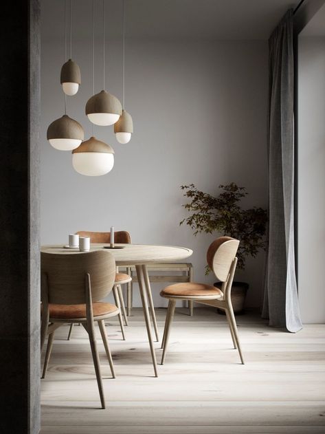 Scandinavian dining spot with handcrafted aesthetic