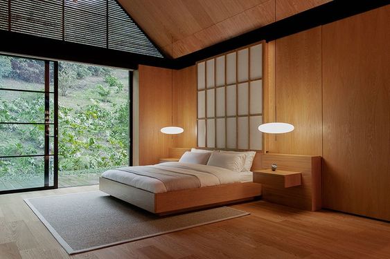 relaxing and harmonious Zen bedroom