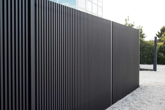 aluminum fence idea