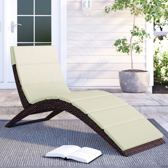 sun lounger for outdoor furniture