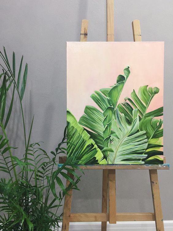 tropical painting