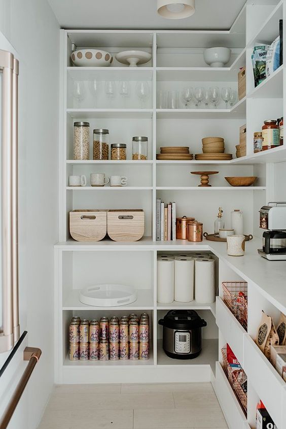 minimalist pantry design