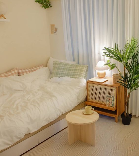 fresh Korean bedroom