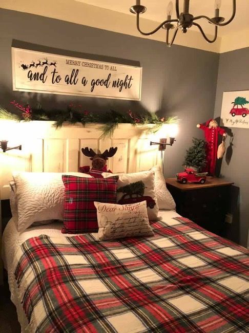 best christmas bedroom ideas