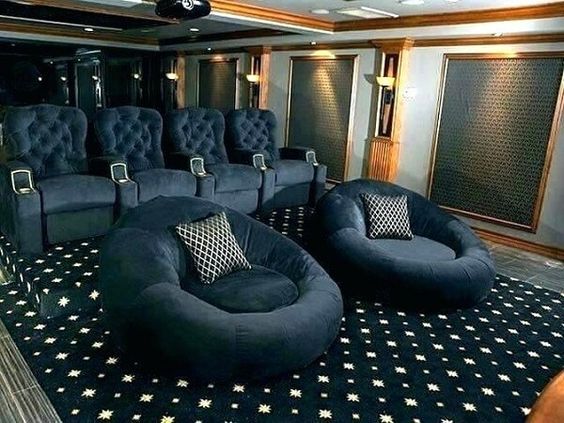 cozy home cinema decors