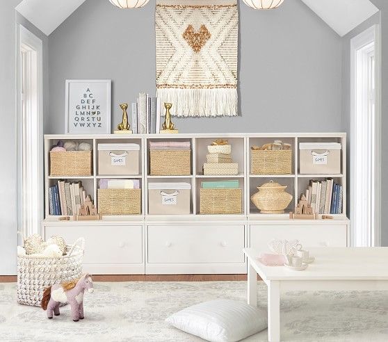 white and gray playroom nuances