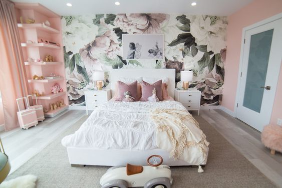 beautiful rose wall mural