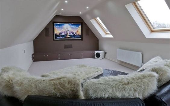 cozy home cinema