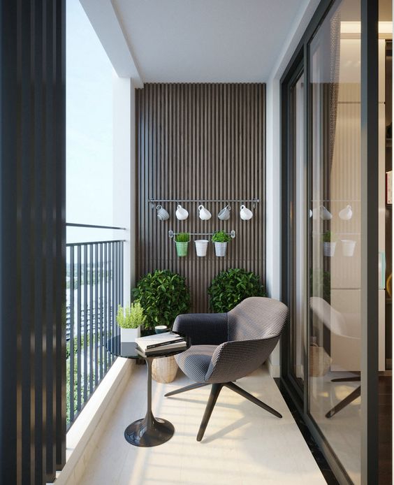 contemporary apartment balcony ideas
