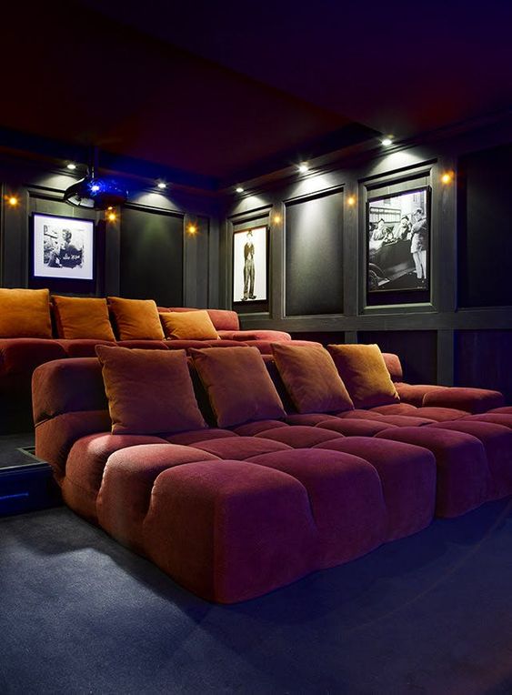 black home cinema