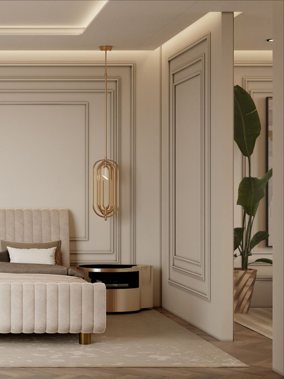exclusive contemporary elegant bedroom