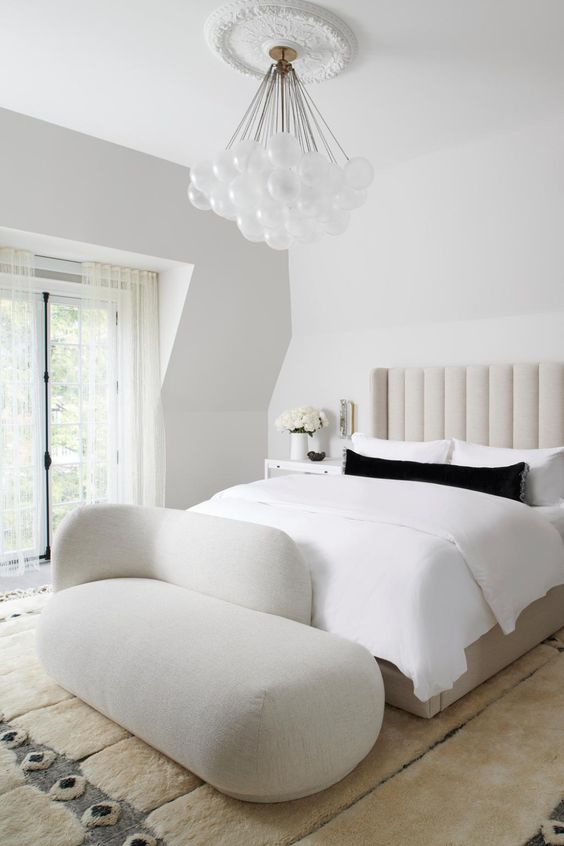 bright elegant bedroom