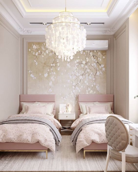 small elegant bedroom