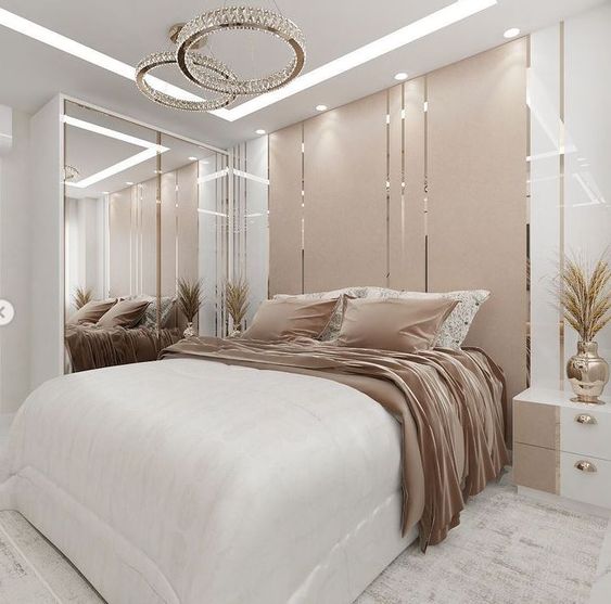 elegant small bedroom