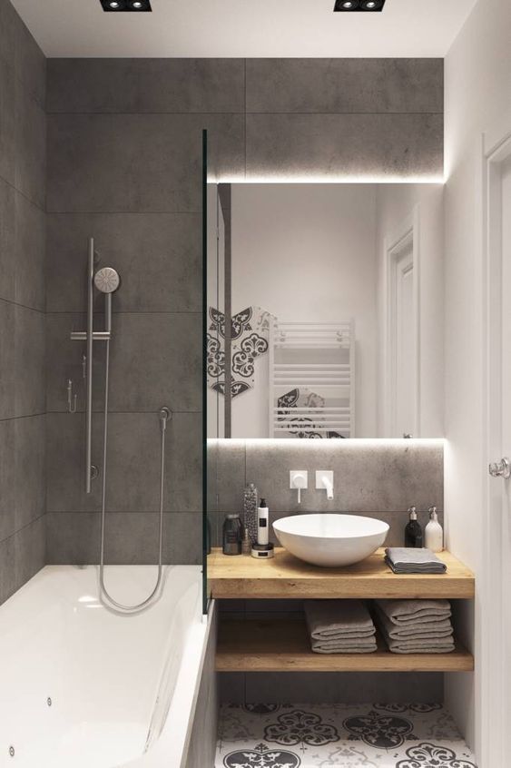 gray minimalist bathroom ideas