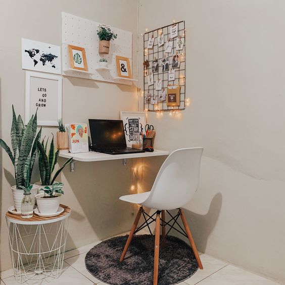 teenager small workspace decor ideas