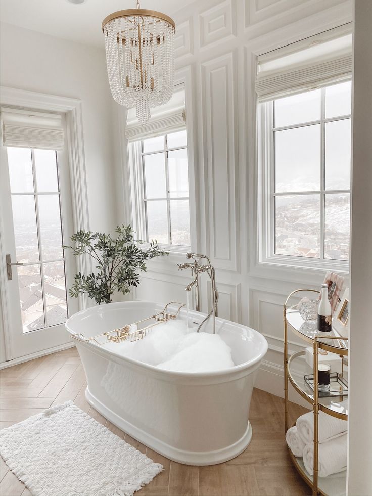 Classic White Bathroom Design