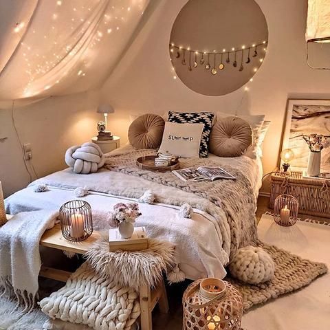 beautiful warm room design