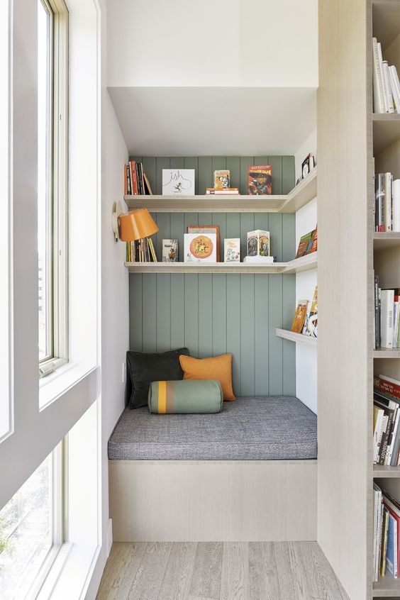 soft Small Reading Nook Ideas