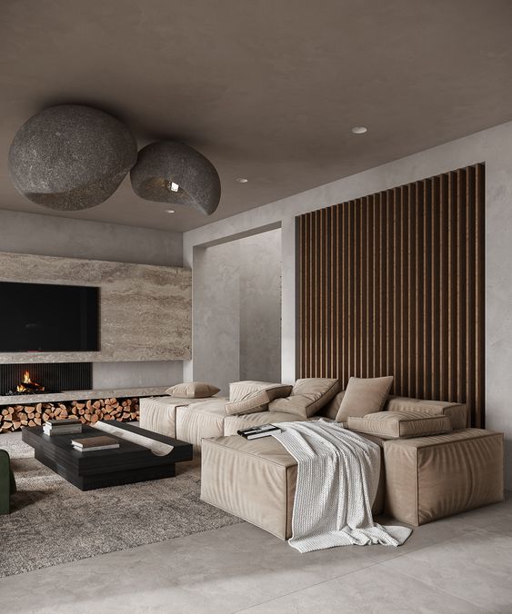 natural elegant living room