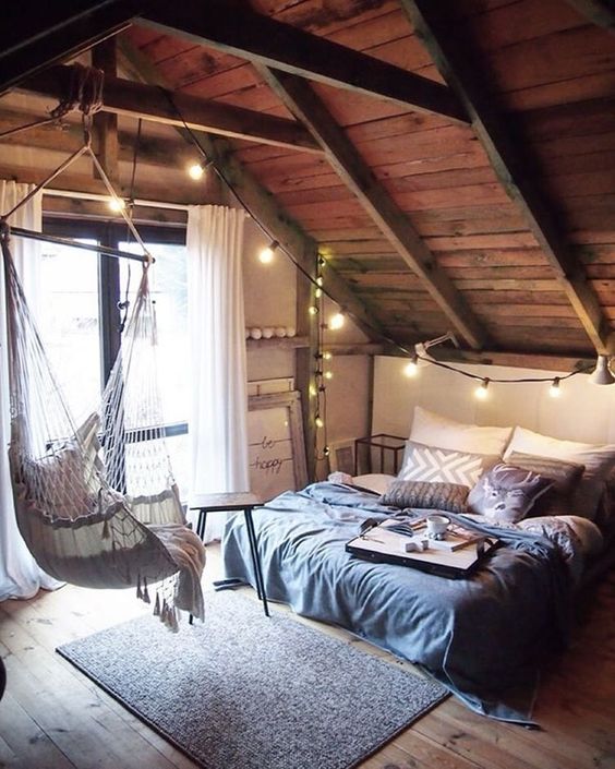 cozy attic bedroom decor