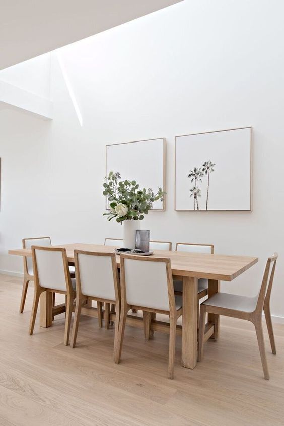 best minimalist dining room